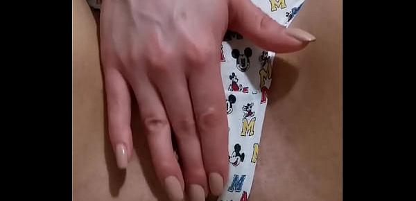  LittleHandSlut Fingers Her Tight Pussy After School